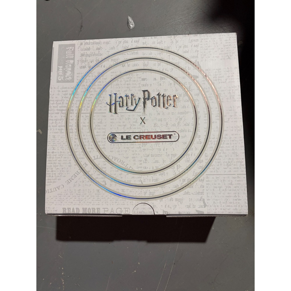 Le Creuset Harry Potter Magical Mug Set of 4 14oz Stoneware NIB Limited Edition